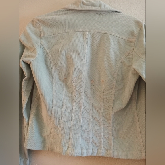 Tulle mint corduroy jacket - Picture 4 of 5